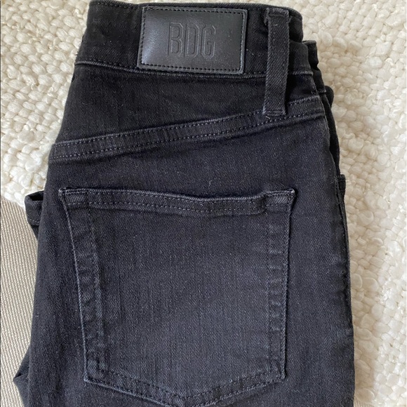 Urban Outfitters High Waisted Black Skinny Jeans - Picture 3 of 4